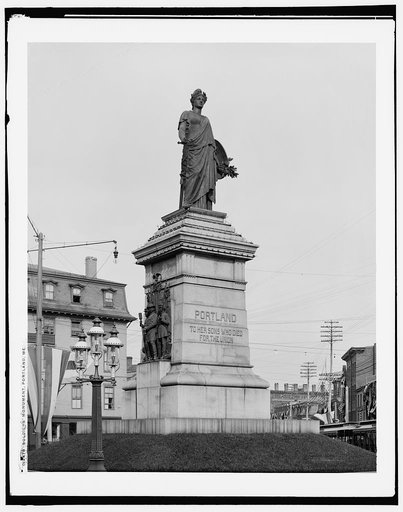 Soldier's monument, Portland, Me.
