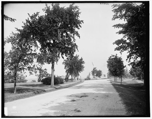 On the western promenade, Portland, Maine