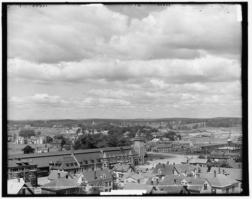 On the western promenade, Portland, Maine