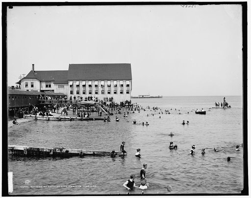 Bathers at Cottage City, Martha's Vineyard