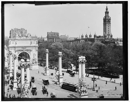 Madison Square and Dewey Arch, New York, N.Y.