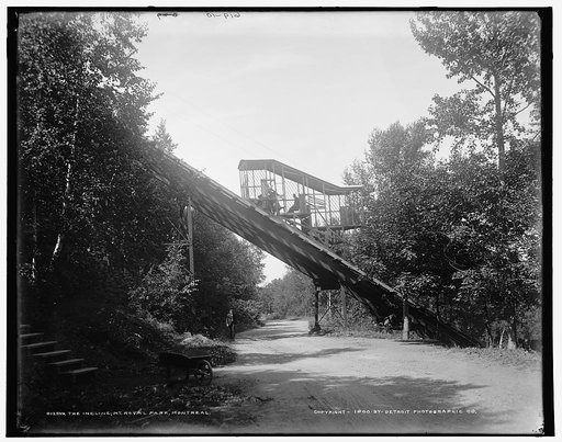 The incline, Mt. Royal Park, Montreal