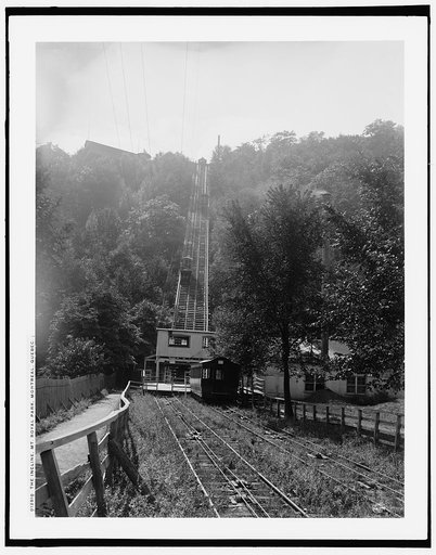 The incline, Mt. Royal Park, Montreal