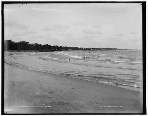 The Beach in Lincoln Park, Chicago