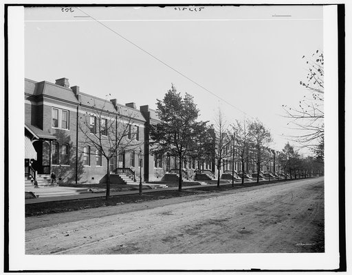 Workmen's houses, Pullman, Ill's.