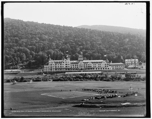 Base ball at Mount Pleasant House, White Mountains