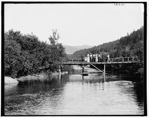 The Ammonoosuc at Mount Pleasant House, White Mountains