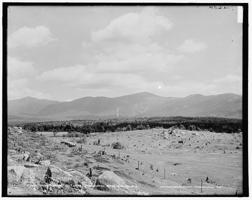 Mount Pleasant golf links, Presidential Range from tee no. 5