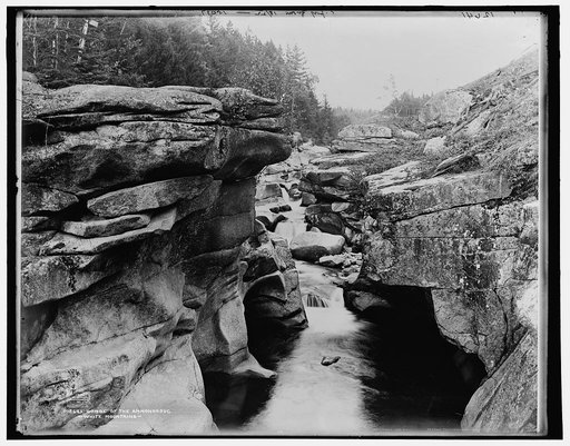 Gorge of the Ammonoosuc, White Mountains