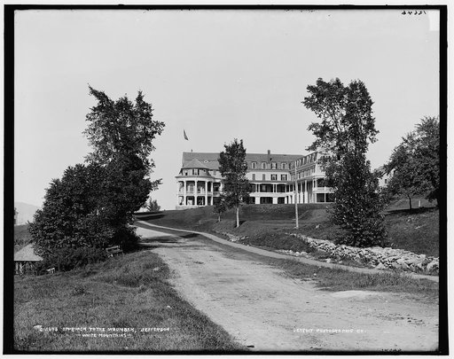 Approach to the Waumbek, Jefferson, White Mountains