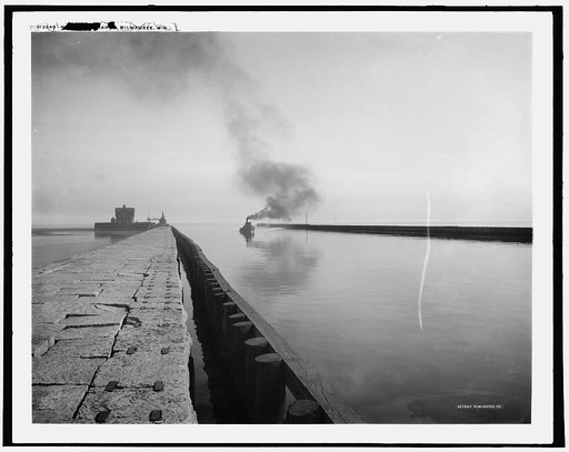 Harbor entrance, Milwaukee, Wis.