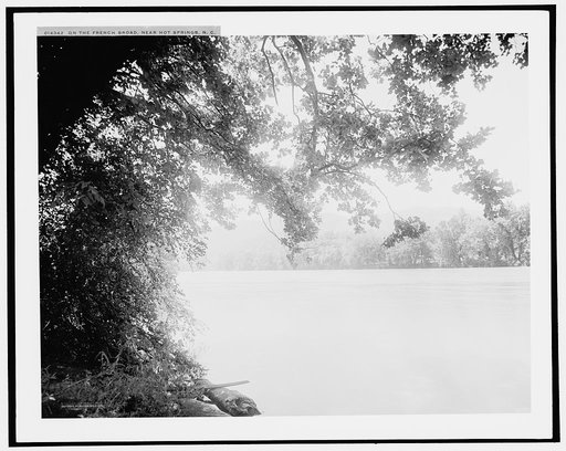 On the French Broad near Hot Springs, N.C.