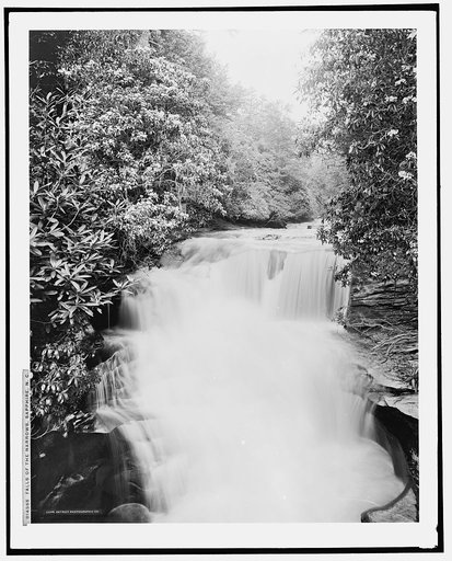 Falls of the narrows, Sapphire, N.C.