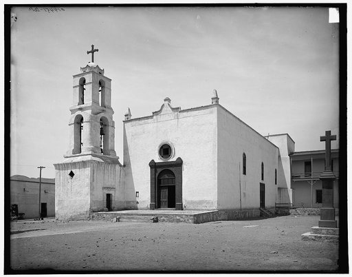 Church of Guadaloupe [i.e. Guadalupe], Ciudad Juarez, Mexico