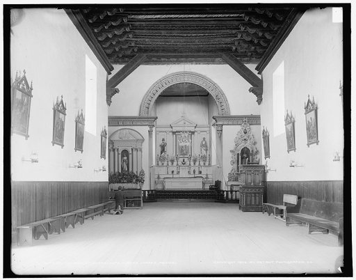 Church of Guadaloupe [i.e. Guadalupe], Ciudad Juarez, Mexico