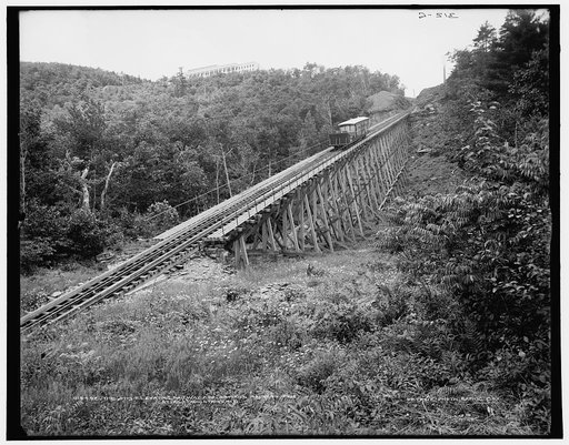 The Otis Elevating Railway and Catskill Mountain House, Catskill Mountains, N.Y.