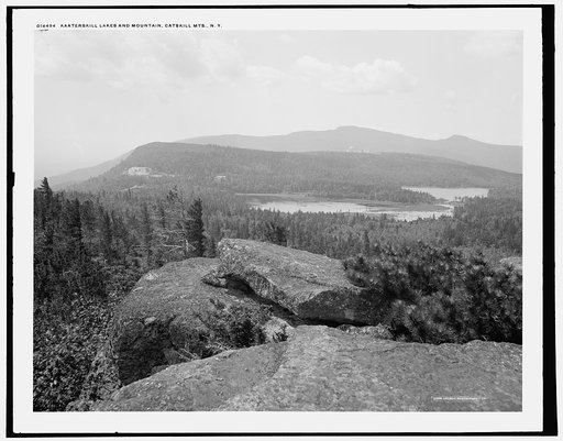 Kaaterskill lakes and mountain, Catskill Mts., N.Y.