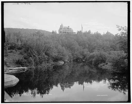 View in Sunset Park, Haines Corners, Catskill Mountains, N.Y.