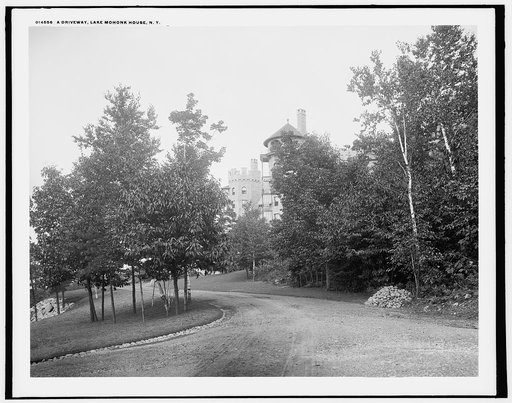 A Driveway, Lake Mohonk House, N.Y.