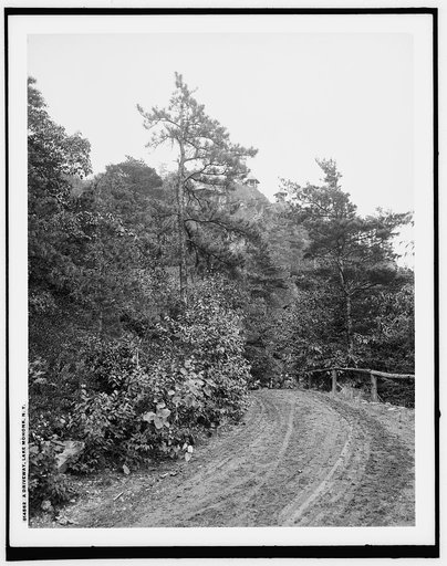 A Driveway, Lake Mohonk, N.Y.