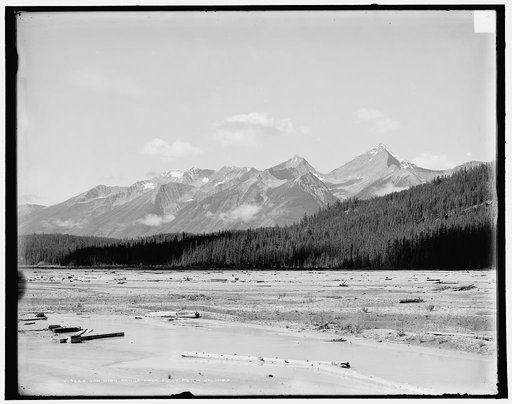 Van Horn Range from Field, British Columbia