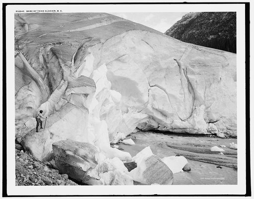 Base of Yoho Glacier, B.C.