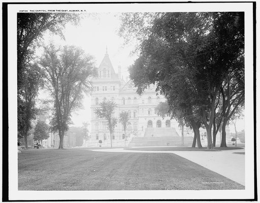 The Capitol from the east, Albany, N.Y.