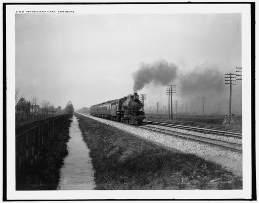 Pennsylvania Flyer, east bound