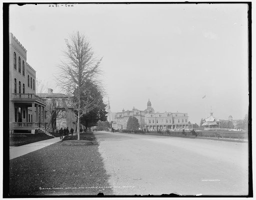 Parade ground and campus, Soldiers' Home, Dayton, O[hio