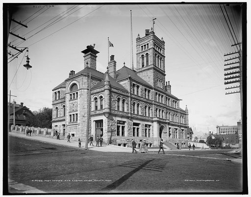 Post office and custom house, Duluth, Minn.