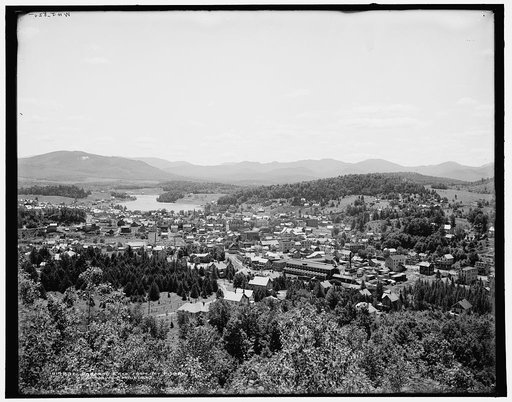 Saranac Lake from Mt. Pisgah, Adirondack Mountains