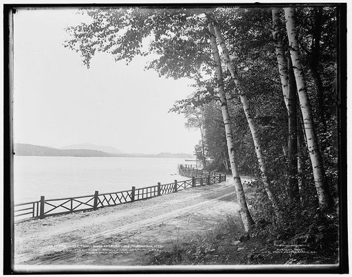 Pine Hurst Road, Lower Saranac Lake, Adirondack Mts.