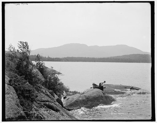 Mt. Ampersand and Round Lake, Adirondack Mountains