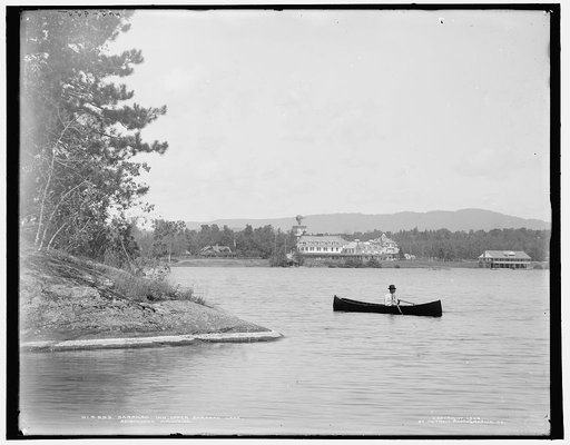 Saranac Inn, Upper Saranac Lake, Adirondack Mountains