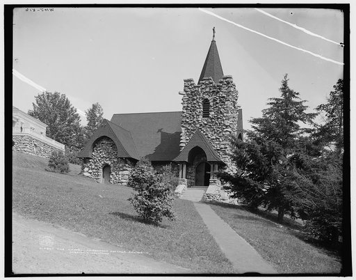 The chapel, Adirondack Cottage Sanitarium, Adirondack Mountains