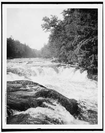 Raquette Falls, Adirondack Mts., N.Y.