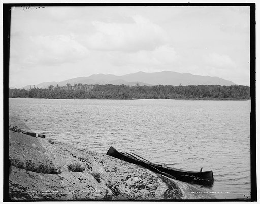 Long Lake from near Island House, Adirondack Mts., N.Y.