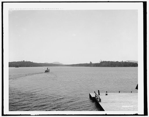 Blue Mountain from the Antlers, Adirondack Mts., N.Y.