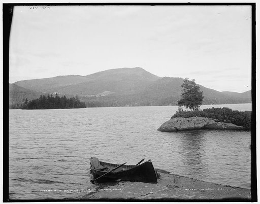 Blue Mountain Lake from Blue Mountain, Adirondack Mountains
