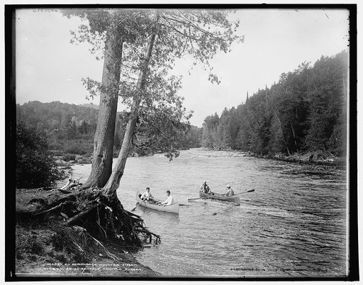 An Adirondack mountain stream