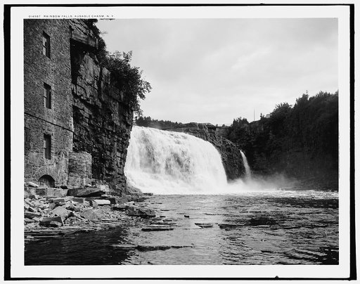Rainbow Falls, Ausable Chasm, N.Y.