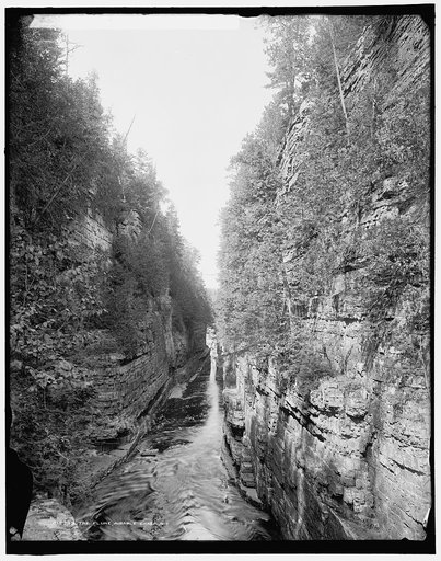 The Flume, Ausable Chasm, N.Y.