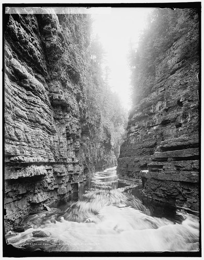Up from Table Rock, Ausable Chasm, N.Y.