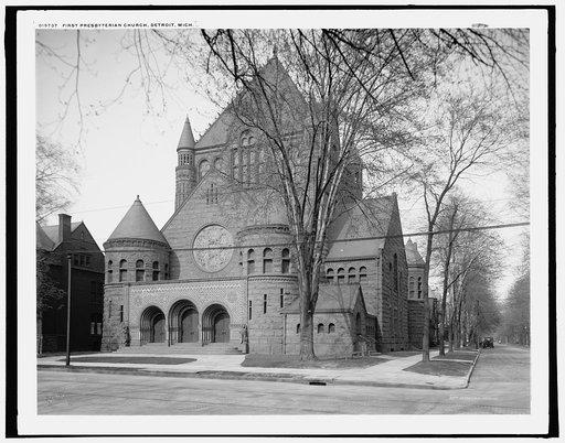 First Presbyterian Church and First Unitarian Church, Woodward Avenue, Detroit, Mich.