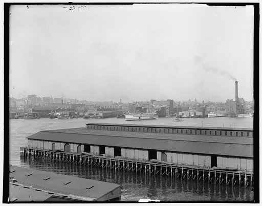 Boston harbor from East Boston, Mass.