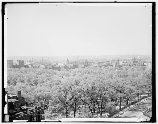 Across the Common, Boston, Mass.