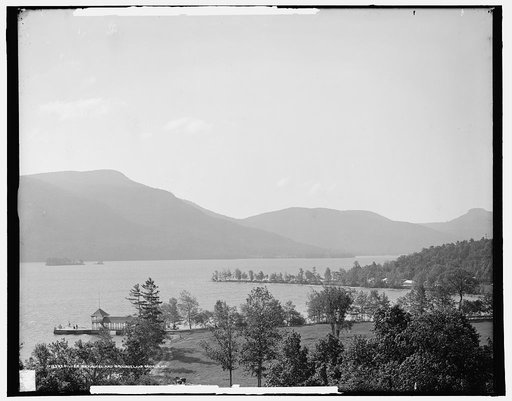 Silver Bay Hotel and grounds, Lake George, N.Y.