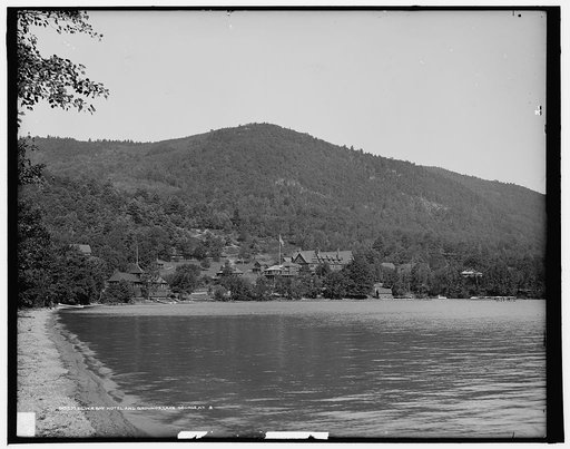 Silver Bay Hotel and grounds, Lake George, N.Y.