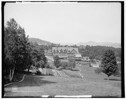 Silver Bay Hotel and grounds, Lake George, N.Y.
