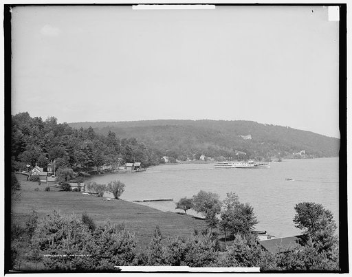 Hague bay, Lake George, N.Y.